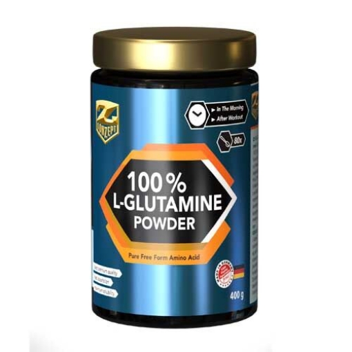 Obrázek 100% L-GLUTAMIN PRÁŠEK - 400G Z-KONZEPT