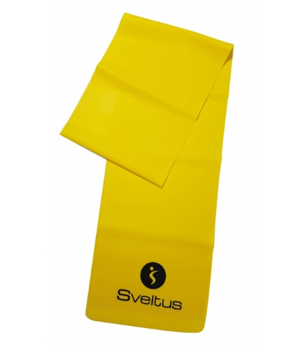 Obrázek Tréninkový latexový pásek žlutý 1.2m Light  - Sveltus