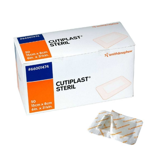 Obrázek Sterilní náplasti Cutiplast 15x8 cm