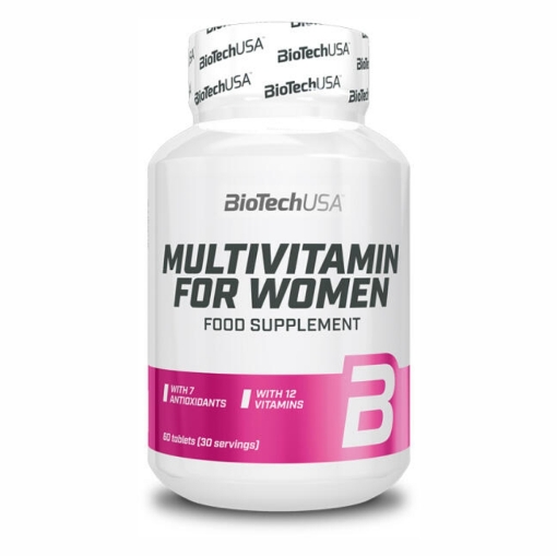 Obrázek MULTIVITAMIN PRO ŽENY 60 kapslí - BioTech