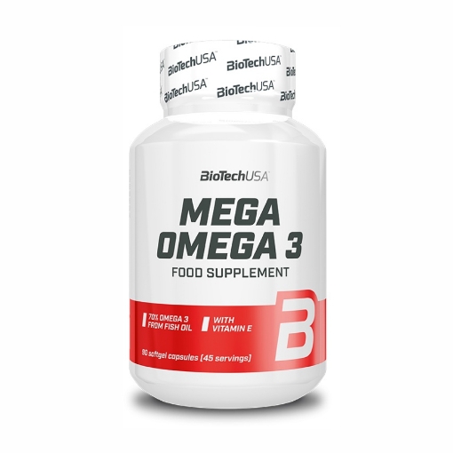 Obrázek Mega Omega 3 90kapslí BioTech