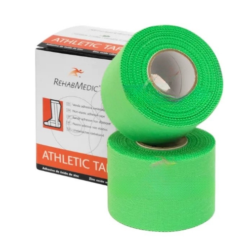 Obrázek portovní lepicí páska - Rehabmedic - 3,8 cm ZELENÁ