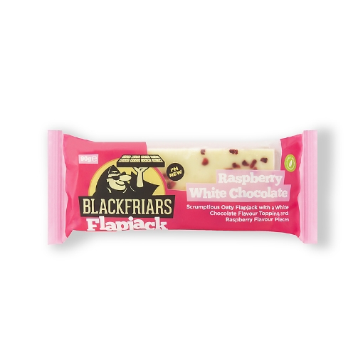 Obrázek Energizující tyčinka FlapJack - 90g Malina a Bílá Čokoláda