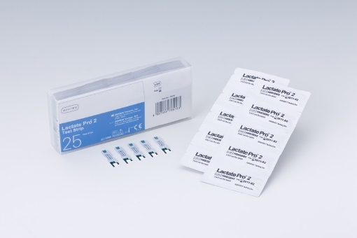 Obrázek Testovací proužky kyseliny mléčné pro Lactate Pro 2 (25 ks)