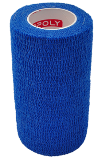 Obrázek Samofixační obinadlo Copoly 10 cm x 4,5 m - Světle modrý