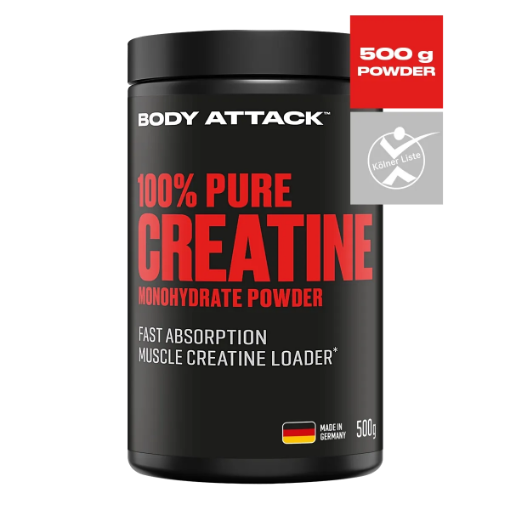 Obrázek KREATINOVÝ PRÁŠEK 500G BODY ATTACK