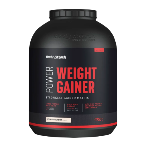 Obrázek Power Weight Gainer 4750g - Cookies n Cream Body Attack