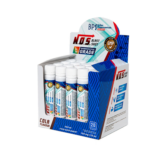 Obrázek NOS Blast (L-Arginina + L-citrulina + Beta alanina) Shot 20×25ml