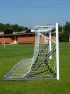 Obrázek Poarta Fotbal Aluminiu 7.32x2.44 m, cu cadru fix de sol