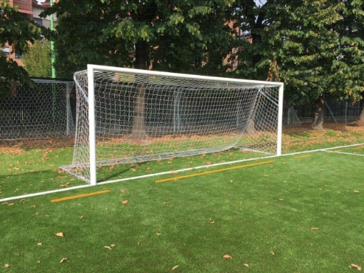 Obrázek Poarta Fotbal Aluminiu 6x2 m, certificata UNI-EN 748