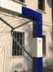 Obrázek Poarta handbal fixa 3x2m, aluminiu 80x80mm, cu socluri
