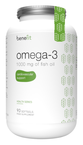 Obrázek Omega 3 Ulei de Peste 1000mg - 90 Caps Benefit