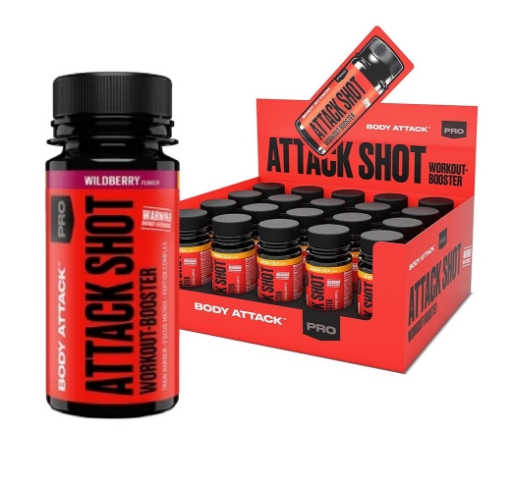 Obrázek ATTACK SHOTS 20 x 60ml - Divoký lesní plod