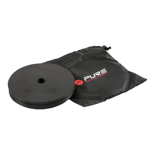 Obrázek SADA 10 ROVNÝCH UBROUSKŮ P2I ČERNÝCH