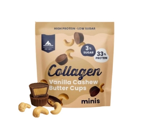 Obrázek Colagen Cups 70g - Vanilla Cashew - Multipower