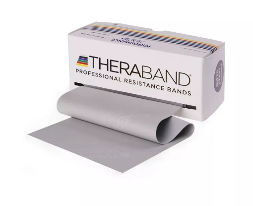Obrázek Elastická páska THERA-BAND® Super Heavy 4.6kg - Stříbrná