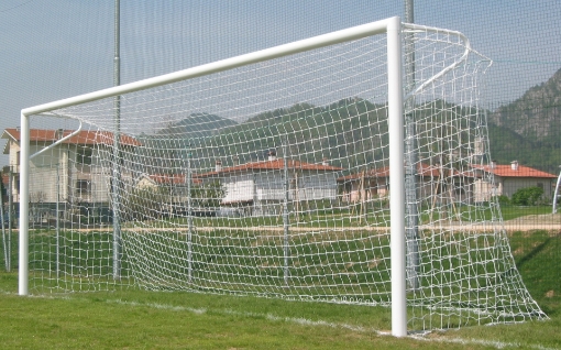 Obrázek Pevná hliníková fotbalová branka 7,32 x 2,44 m – P5905