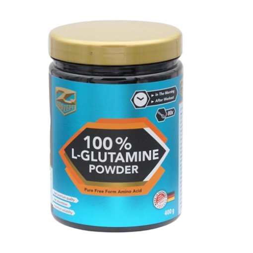 Obrázek 100% L-GLUTAMIN PRÁŠEK - 400G Z-KONZEPT