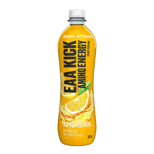 Obrázek EAA Kick Amino Ice Tea Lemon - 500ml Body Attack