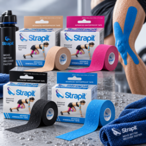 Obrázek pro kategorii Strapit Advance KTAPE – Kineziologický tejp waterproof 5 cm x 5 m